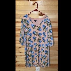 Floral knee length dress